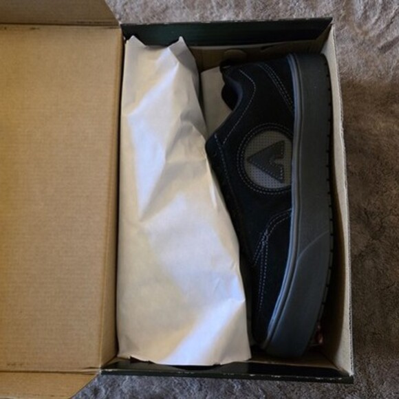 Airwalk Phat A SD10 Composite Toe Work Shoes Black Men's 12 EH Slip Resistant - Picture 5 of 14